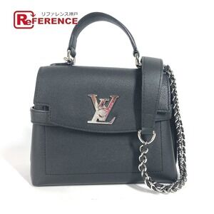 Louis Vuitton Lock Me Ever crossbody bag shoulder tote Noir Black